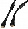 Кабель аудио-видео Buro HDMI (m)/HDMI (m) 1м. феррит.кольца позолоч.конт. черный (HDMI-V1.4-1MC)