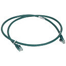 Legrand 51859 П-корд U/UTP кат6 LSZH 2м зел.