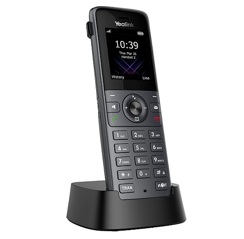 телефон YEALINK W74P (база W70B+трубка W74H) до 10 SIP-аккаунтов, до 10 трубок на базу, до 20 вызовов, шт