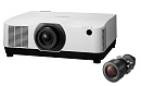 Лазерный проектор NEC [PA1004UL-WH/WG c объективом NP41ZL] 3LCD, Full 3D, 10000 Lm, 1920x1200 (WUXGA), 3 000 000:1, сдвиг линз, Edge Blending,HDBaseT