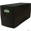 Источник бесперебойного питания SMARTWATT UPS UNI PRO LCD 1000 линейно-интерактивный SIN, мощность 1000/700 ВА/Вт, напольный, LCD дисплей, Shuko CEE7/