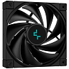 Кулер для процессора DEEPCOOL AK500 ZERO DARK LGA20XX/1700/1200/115X/AM5/AM4 (9шт/кор, TDP 240W, PWM, Fan 120mm, 5 тепл. Трубок, Copper Base, черный)