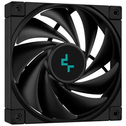 Кулер для процессора DEEPCOOL AK500 ZERO DARK LGA20XX/1700/1200/115X/AM5/AM4 (9шт/кор, TDP 240W, PWM, Fan 120mm, 5 тепл. Трубок, Copper Base, черный)