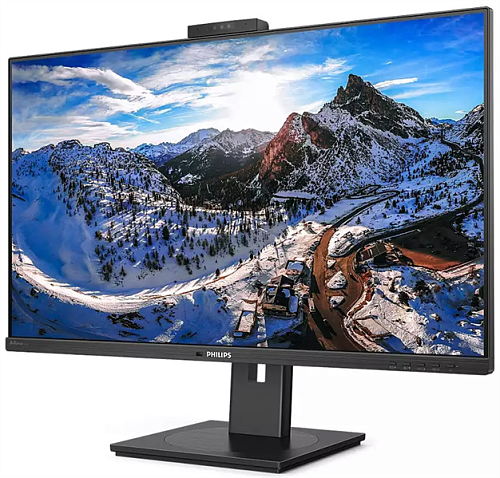 31,5" Philips 326P1H 2560x1440 75Гц IPS W-LED 16:9 4ms(GtG) HDMI DP USB-C 3.2 4*USB 3.2 RJ45 webcamera 50M:1 1000:1 178/178 350cd Tilt HAS Sviwel Spe