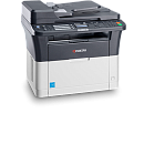 МФУ Kyocera FS-1025MFP, P/C/S, ч/б лазерный, A4, 25 стр/мин, 1800x600 dpi, 64 Мб, USB 2.0, Network, лоток 250 л., Duplex, автопод., старт.тонер 1000 с