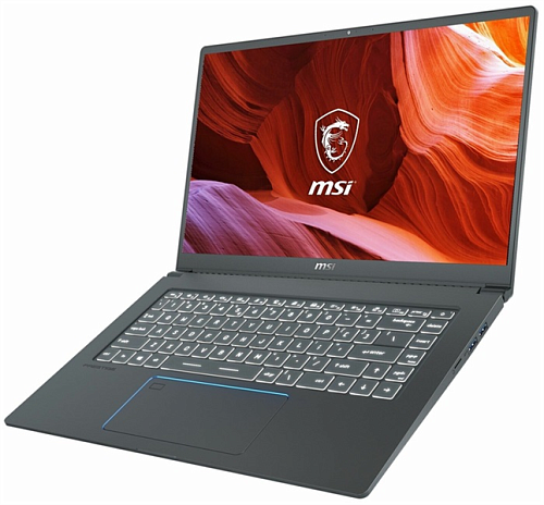 MSI Prestige 15 Intel Core i7-1185G7 3GHz,15.6" UHD (3840x2160) IPS ARGB TP IR AG,32Gb DDR4-3200(2),1Tb SSD,GTX 1650 4Gb,82Wh,Kbd Bl,FPS,1.69kg,1y,Car