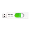 a-data flash drive 256gb <auv320-256g-rwhgn> uv320, usb 3.2, белый/зеленый