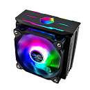 ZALMAN CNPS10X OPTIMA II BLACK RGB, 120mm RGB FAN, 4 HEAT PIPES, 4-PIN PWM, 1500 RPM, 27DBA, HYDRAULIC BEARING, FULL SOCKET SUPPORT