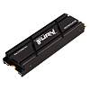 Твердотельный накопитель/ Kingston SSD Fury Renegade, 2000GB, M.2(22x80mm), NVMe, PCIe 4.0 x4, 3D TLC, R/W 7300/7000MB/s, IOPs 1 000 000/1 000 000,