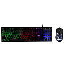 Игровой комплект клавиатура + мышь HIPER HPK-G102 Ardour, черный