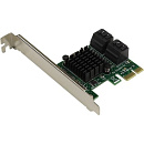 Контроллер Espada PCI-E, SATA3 4 int port, ASM1061+1093 (PCIe4SATA3ASM) (44032)