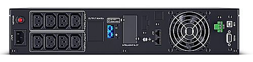 CyberPower OLS1000ERT2Ua Online Rack 1000VA/900W USB/RS-232/SNMP Slot/EPO (8 IEC С13)