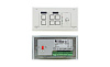 Контроллер Kramer Electronics RC-63DLN/EU(W)-86 универсальный с панелью управления и 6 кнопками и поворотным цифровым регулятором громкости. Обучение