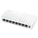 Коммутатор CUDY 8-Port 10/100 Mbps Desktop Switch 8-Port 10/100 Mbps Desktop Switch, 8 10/100M RJ45 Ports, Loop Detection, Desktop Plastic Case, Power