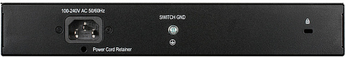 Коммутатор D-LINK Коммутатор/ DGS-1008MP/B Unmanaged Switch 8x1000Base-T PoE, PoE Budget 125W, metal case