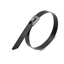 Fortisflex 74931 Стяжки стальные с полимерным покрытием СКС-П (304) 4,6*200 (уп. 100 шт)