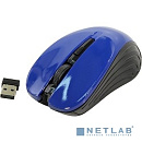 Oklick 545MW черный/синий оптическая (1600dpi) беспроводная USB (4but) TM-5500 BLUE [368630]