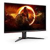 28" AOC U28G2AE/BK 3840x2160@60Гц IPS LED 16:9 4ms 2*HDMI DP 80M:1 1000:1 178/178 300cd Tilt Speakers Black/Red