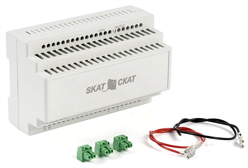 (597) Бастион SKAT-12-4.0 DIN (СКАТ ИБП-12/4-DIN) источник питания 12В 4А АКБ внешн. 1х17-26Ач
