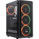 Корпус Powercase CMIZB-R4 Mistral Z4 Mesh RGB, Tempered Glass, 4x 120mm RGB fan, чёрный, ATX (CMIZB-R4)