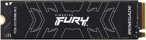Твердотельный накопитель/ Kingston SSD Fury Renegade, 1000GB, M.2(22x80mm), NVMe, PCIe 4.0 x4, 3D TLC, R/W 7300/6000MB/s, IOPs 900 000/1 000 000,