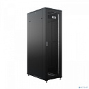 NTSS Шкаф напольный универсальный серверный NTSS R 47U 800х1000мм, 4 профиля 19, двери перфорированная и перфорированная двухстворчатая, боковые стенк