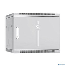 Cabeus SH-05F-9U60/35m Шкаф телекоммуникационный настенный 19" 9U 600x350x501mm (ШхГхВ) дверь металл, цвет серый (RAL 7035)