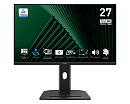 Монитор MSI PRO MP275QPDG 27" 16:9 WQHD(2560x1440) IPS Flat, WebCam FHD, 1ms(MPRT), 1300:1,100M:1,250nit,178/178,2xHDMI,DP,USB-C,USB-B, 4xUSB-A,Speake