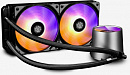 Устройство охлаждения(кулер) Deepcool Watercooler CASTLE 240 RGB Soc-FM2+/AM2+/AM3+/AM4/1150/1151/1155/2011/ 4-pin 18-30dB Al 250W 1318gr LED Ret