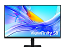 Монитор Samsung 32" ViewFinity S8 S80UD S32D804UAI (VA 16:9 3840x2160x60Hz 5ms 350cd 3000:1 178/178 1,07 млрд DP; HDMI; USB-C (90 Вт) USB3.0x3 RJ45 HA