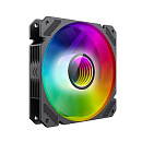 Корпус GameMax Кулер для корпуса ПК/ FN-12Rainbow-C9-Infinity, 12CM ARGB Rainbow Infinity, frame with reflective design, 3pin+4Pin connector