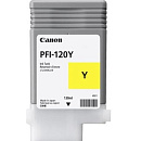 Canon PFI-120Y 2888C001 Картридж для TM-200/TM-205/TM-300/TM-305, 130 мл. жёлтый