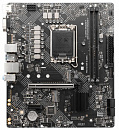 Материнская плата MSI PRO H610M-B DDR4 Soc-1700 Intel H610 2xDDR4 mATX AC`97 8ch(7.1) GbLAN+VGA+HDMI