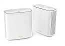 роутер ASUS XD6S (W-2-PK) // AX5400 // 2 pack // 574 + 1201Mbps, 2,4 + 5 gGz, white