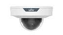 Видеокамера IP купольная антивандальная, 1/2.7" 4 Мп КМОП @ 30 к/с, ИК-подсветка до 30м., LightHunter 0.002 Лк @F1.6, объектив 4.0 мм, WDR, 2D/3D DNR,
