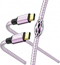 Кабель Hama 00187204 USB Type-C (m) USB Type-C (m) 1.5м фиолетовый