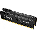 Модуль памяти Kingston FURY Beast Black Gaming Memory KF432C16BBK2/64 64GB DDR4 3200 DIMM Non-ECC, CL16, 1.35V, 2Gx8 Кит 2х32 , RTL {25} (319804)