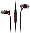 Наушники с микрофоном Sennheiser MOMENTUM In-Ear M2 IEi красный/черный 1.3м вкладыши в ушной раковине (506231)