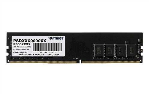 Patriot SL DDR4 DIMM 16GB 2666MHz CL19 1*16GB 19-19-19-43 1.2V