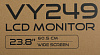 Монитор Asus 23.8" Gaming VY249HE черный IPS LED 1ms 16:9 HDMI матовая 250cd 178гр/178гр 1920x1080 75Hz FreeSync VGA FHD 3.38кг
