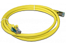 Патч-корд Патч-корд LANMASTER LSZH FTP кат.6, 0.5 м, желтый