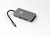 Кабель-адаптер/ Кабель-адаптер USB3.1 Type-CM-->HDMI+RJ45+4*USB3.0+SD+TF+PD charging, Aluminum Shell, VCOM <CU431M>