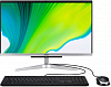 Моноблок Acer Aspire C22-420 21.5" Full HD Ath Si 3050U (2.3) 4Gb SSD256Gb RGr CR Windows 10 Home GbitEth WiFi BT 65W клавиатура мышь Cam серебристый