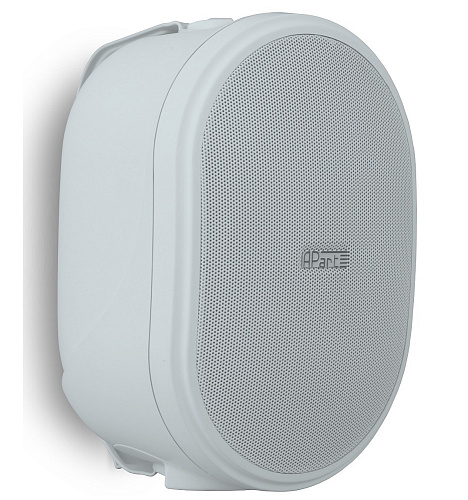 Акустическая система BIAMP [OVO8-W] (APART) пассивная 2-полосная корпусная. 8"НЧ, 1"ВЧ. 45 Гц 20 кГц. 160 Вт / 8 Ом. Макс.SPL: 109 dB. HxV:180°х170°.
