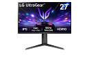 Монитор 27 LG 27GS65F-B, IPS, 1920x1080, 1ms, 300cd, 180Hz, HDMI+ DP, HAS Pivot Swivel, black, Ex