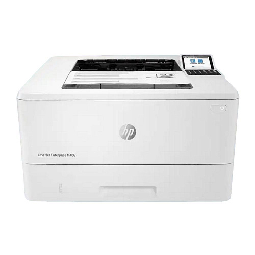 Принтер HP LaserJet Enterprise M406dn A4, лазерный, черно-белый, 40стр/мин, 1200dpi, 800МГц, 1024Мб, 350+100, AirPrint/USB/Ethernet , 3000стр/картрид