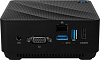 Неттоп MSI Cubi N JSL-041RU slim Cel N4500 (1.1) 4Gb SSD128Gb UHDG Windows 11 Professional GbitEth WiFi BT 65W черный (9S6-B0A111-201)
