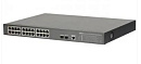 Коммутатор Dahua DH-PFS4226-24GT-370 26-портовый гигабитный управляемый с PoE, уровень L2+, 24xRJ45 1Gb PoE, 2хКомбо SFP/RJ45 1Gb uplink, суммарно 370