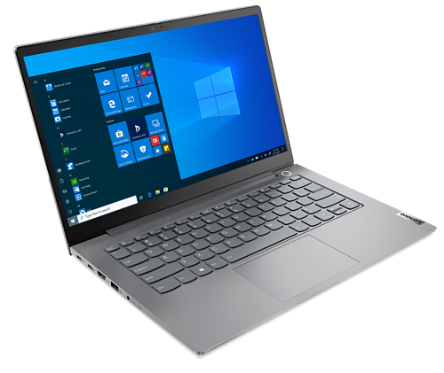 Ноутбук/ Lenovo ThinkBook 14 G2 14" FHD IPS Ryzen 5-4500U 8GB 256GB SSD AMD Radeon Graphics FP Backlit Keys W10 Pro (EN_kbd , 3pin cable)