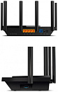 Роутер беспроводной TP-Link Archer AX72 AX5400 10/100/1000BASE-TX черный